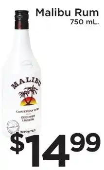Green Hills Grocery Malibu Rum offer