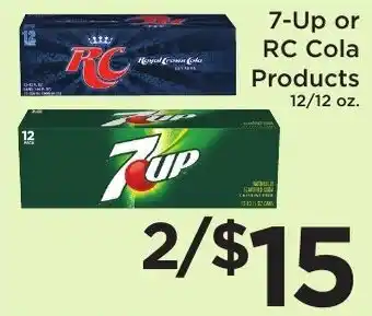 7-up or RC Cola Products