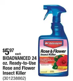 The Home Depot Bioadvanced rose and flower insect killer offer