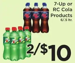 Green Hills Grocery 7-Up or RC Cola Products offer