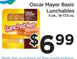 Green Hills Grocery Oscar Mayer Basic Lunchables offer