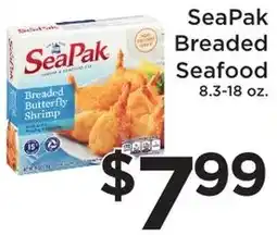 Green Hills Grocery SeaPak breaded seafood offer