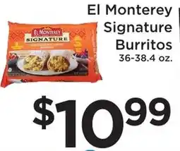 Green Hills Grocery El Monterey signature burritos offer