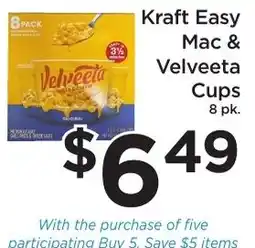 Green Hills Grocery Kraft Easy Mac & Velveeta Cups offer