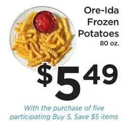 Green Hills Grocery Ore-Ida frozen potatoes offer
