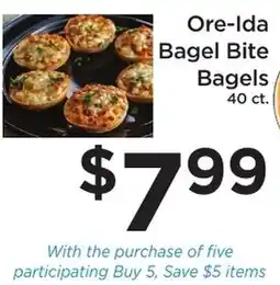Green Hills Grocery Ore-Ida Bagel Bite Bagels offer