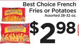 Green Hills Grocery Best Choice French Fries or Potatoes offer
