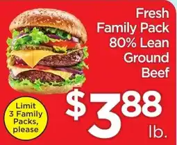 Green Hills Grocery Fresh Family Pack Ground Beef offer