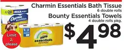 Green Hills Grocery Charmin Essentials Bath Tissue offer