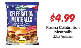 Rosina celebration meatballs