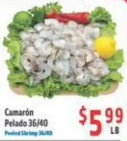 La Bonita Supermarkets Camarón Pelado 36/40 offer
