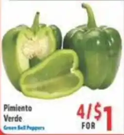 La Bonita Supermarkets Green Bell Peppers offer