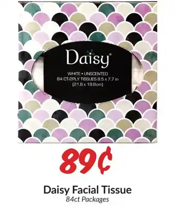 Daisy Facial Tissue