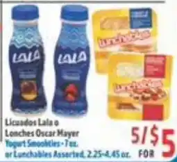 La Bonita Supermarkets Lala Yogurt Smoothies offer