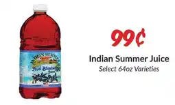 Woodman's Indian Summer Juice offer