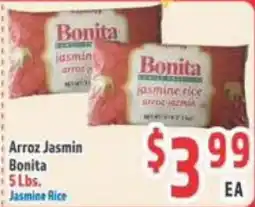 La Bonita Supermarkets Bonita jasmine rice offer