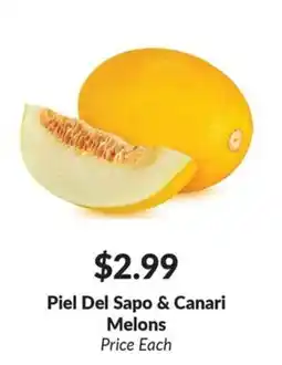 Woodman's Piel Del Sapo & Canari Melons offer