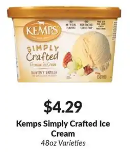 Woodman's Kemps Simply Crafted Ice Cream offer