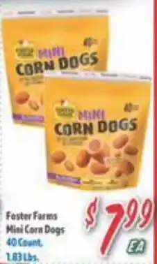 La Bonita Supermarkets Foster Farms Mini Corn Dogs offer