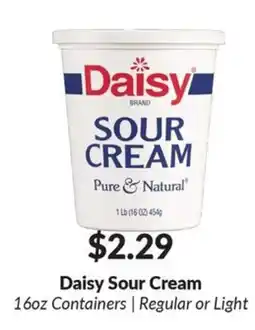 Woodman's Daisy Sour Cream offer