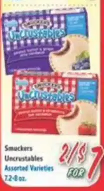 La Bonita Supermarkets Smuckers Uncrustables offer