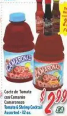 La Bonita Supermarkets Camarone Tomato & Shrimp Cocktail offer