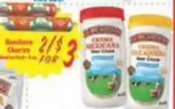 La Bonita Supermarkets Creme Mexicana Sour Cream offer