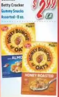 La Bonita Supermarkets Betty Crocker gummy snacks assorted offer