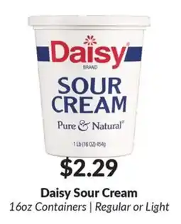 Woodman's Daisy Sour Cream offer