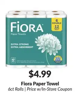 Woodman's Fiора Paper Towel offer