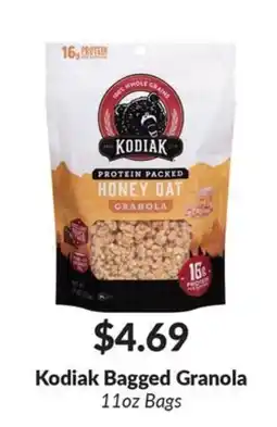 Woodman's Kodiak bagged granola offer