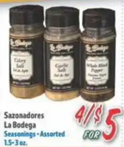La Bonita Supermarkets La Bodega seasonings - assorted offer