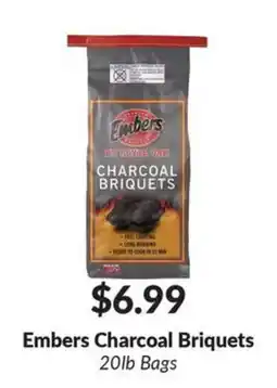 Woodman's Embers Charcoal Briquets offer