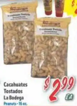 La Bonita Supermarkets La Bodega Cacahuetes Tostados offer
