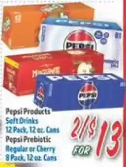 La Bonita Supermarkets Pepsi Products Soft Drinks offer
