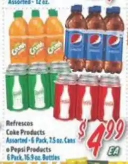 La Bonita Supermarkets Coke Products Assorted offer