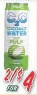La Bonita Supermarkets Go2 coconut water pulp offer