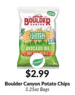Woodman's Boulder Canyon Potato Chips offer