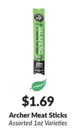 Woodman's Archer Meat Sticks offer