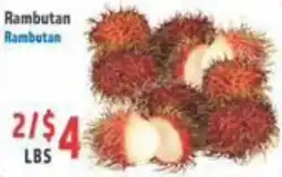 La Bonita Supermarkets Rambutan offer