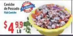 La Bonita Supermarkets La Hacienda Fish Ceviche offer