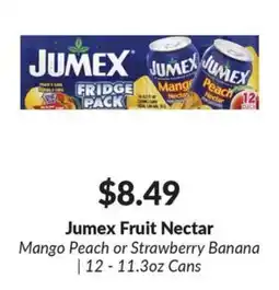 Woodman's Jumex Fruit Nectar offer