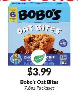 Woodman's Bobo's Oat Bites offer