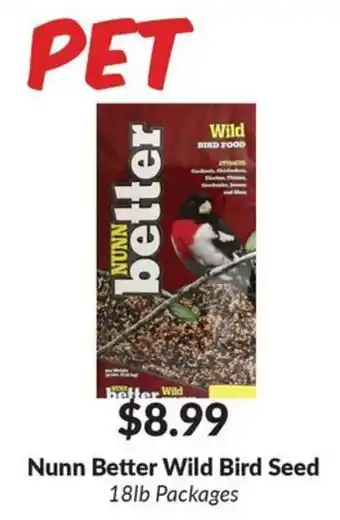 Nunn Better Wild Bird Seed