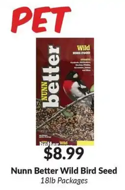 Woodman's Nunn Better Wild Bird Seed offer