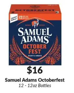 Woodman's Samuel Adams Octoberfest offer