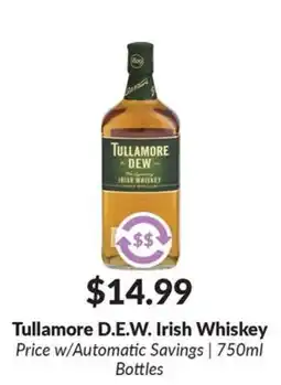 Woodman's Tullamore D.E.W. Irish Whiskey offer