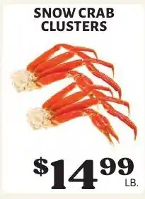 Harter House Snow Crab Clusters offer