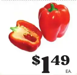 Harter House Red Bell Pepper offer