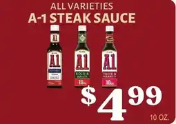 Harter House A-1 steak sauce offer